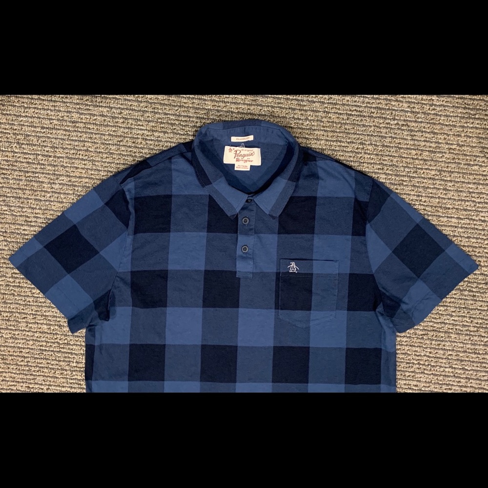 Penguin Half Sleeves Polo